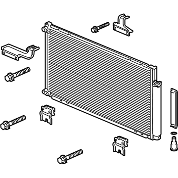 Acura 80100-TL2-A01 Condenser Assembly