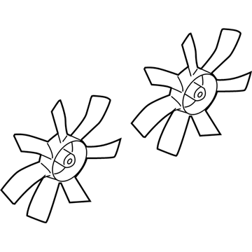 Infiniti 21486-AR710 Fan Motor