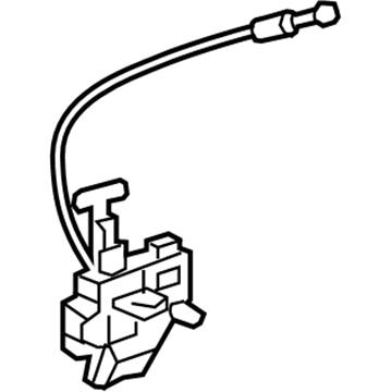 Toyota 64600-06041 Lock Assembly