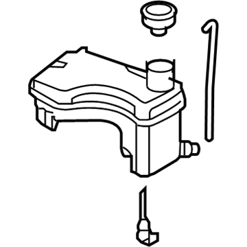 BMW 17-11-2-283-344 Coolant Expansion Tank