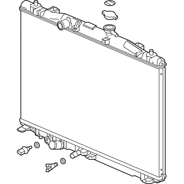 Acura 19010-6S8-A01 RADIATOR