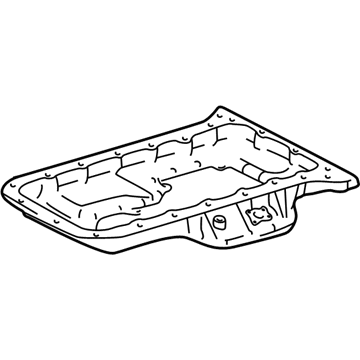 Toyota 12111-50092 Upper Oil Pan