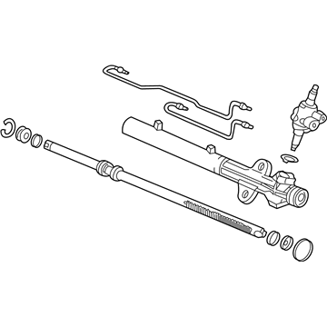 Honda 53601-S87-A02 Rack, Power Steering