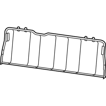 Mopar 68050837AA Frame-Rear Seat Back