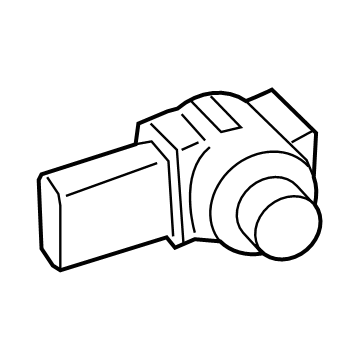 BMW 66-20-9-472-200 ULTRASONIC SENSOR, GLACIER S