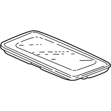 Honda 70200-S82-A01 Glass Assembly, Roof