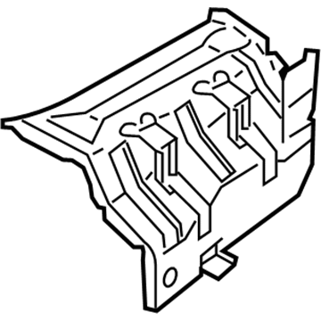 Infiniti 74531-1MS0A Floor-Rear, Rear Side LH