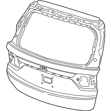 Honda 04681-THR-305ZZ TAILGATE COMP