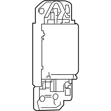 Nissan 284K0-6FL0A Sensor Assy-Side Obstacle Warning