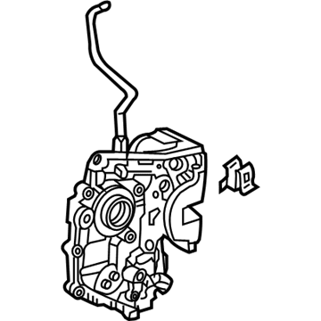 Honda 72650-TF0-J01 Latch Assembly, Left Rear Door Power