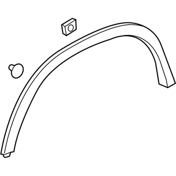 GM 42490924 Wheel Opening Molding