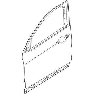 BMW 41-00-8-491-727 Door Front Left