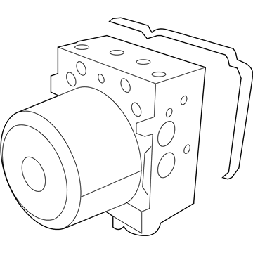 Mopar 68438383AA Abs Control Module