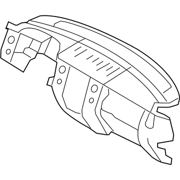 Ford 7L1Z-7804320-BA Instrument Panel