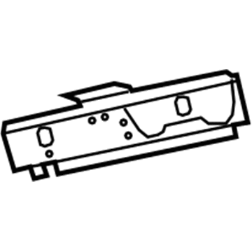 Mopar 68102538AC REINFMNT-Roof Rail