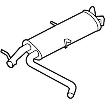 BMW 18-10-7-526-389 Centre Muffler