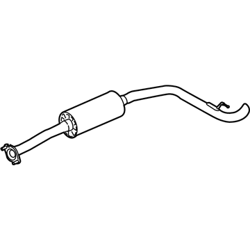 Ford DV6Z-5230-D Front Muffler