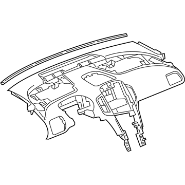 GM 22893801 Instrument Panel