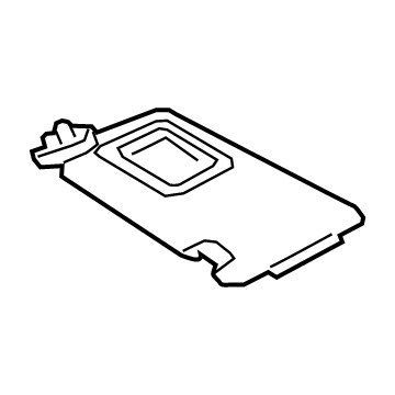 Toyota 74320-0R060-B0 Sunvisor