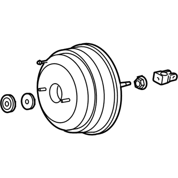 Acura 46400-SZ3-A02 Power Assembly, Master (8"+9")