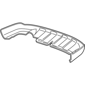 Honda 04716-SWA-A90 Face, RR. Bumper (Lower) (DOT)