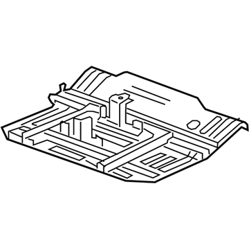 GM 84486760 Rear Floor Pan