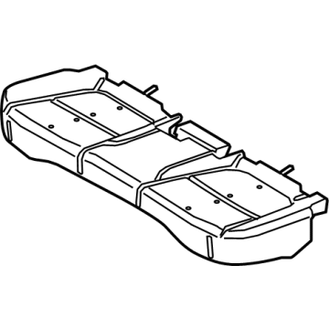 Hyundai 89150-AA000 Pad Assembly-Rear Seat Cushion