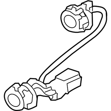 Hyundai 92480-2S520 Rear Combination Holder & Wiring