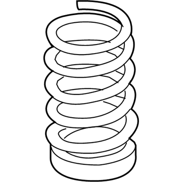 BMW 33-53-7-850-125 Coil Spring, Rear