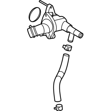 Hyundai 25620-2J101 FITTING ASSY-WATER INLET