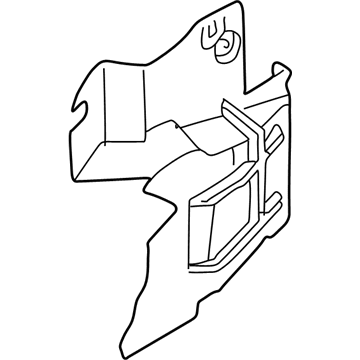 BMW 51-71-2-492-499 Air Duct, Left