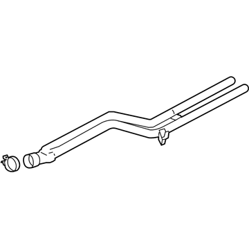 BMW 18-30-7-605-257 Front Pipe