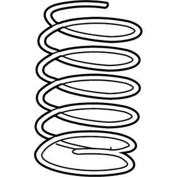 Acura 51406-STX-A03 Spring, Left Front