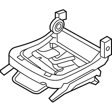 Kia 882102G250 Track-Front Seat, RH