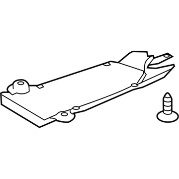 Ford FB5Z-7810494-B Lower Shield