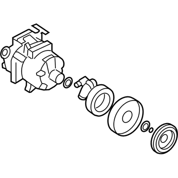 Kia 977012G270 Compressor Assembly