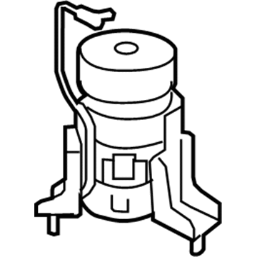 Lexus 12361-31171 Insulator, Engine Mounting, Front(For Transverse Engine)