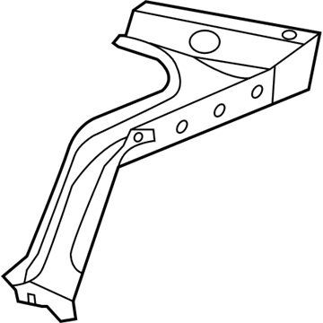 Mopar 68058755AB TROUGH-Deck Opening