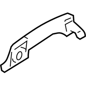 Kia 826514C510 Door Outside Handle Assembly, Left