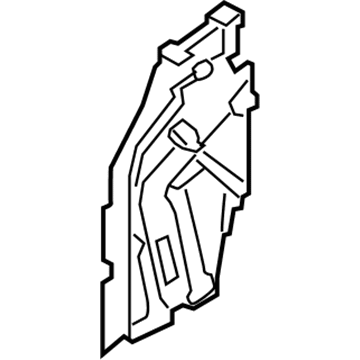 Hyundai 97206-E6000 Separator-Dual Heater(Left)