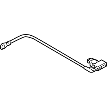 BMW 61-21-6-832-657 BATTERY CABLE, NEGATIVE, IBS:611030