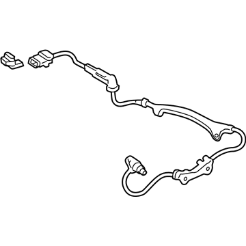 Acura 57475-S3V-A52 Sensor Assembly, Left Rear