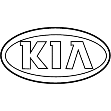 Kia 863101G100 Kia Sub-Logo Assembly