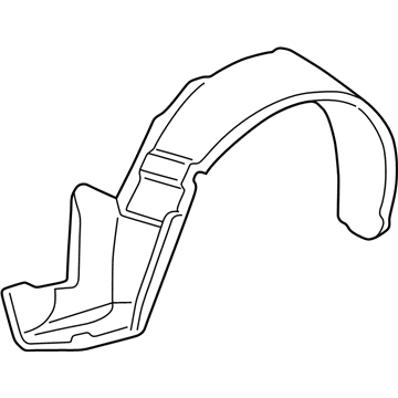 GM 10434831 Liner, Front Wheelhouse