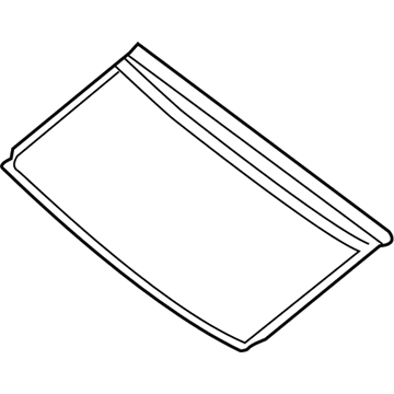 Nissan 91684-4RA1A Shade Assy-Sunroof, Front