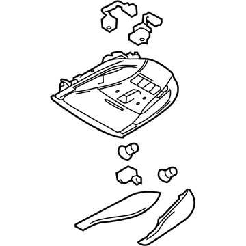 Infiniti 26430-1PP0A Lamp Assembly-Map