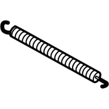 BMW 51-24-7-045-884 Tension Spring, Boot Lid/Tailgate