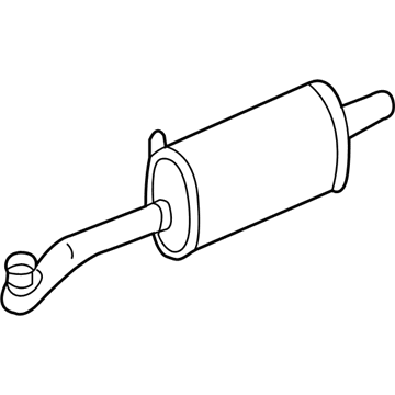 Mopar 5278503AH Exhaust Muffler