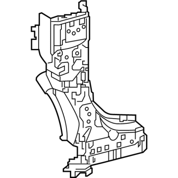 Lexus 61109-78902 REINFORCEMENT S/A, F