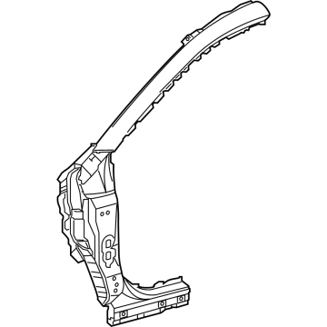 Lexus 61010-78010 MEMBER ASSY, SIDE, R